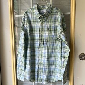 Southern Tide Boy’s Plaid Button-Down Shirt